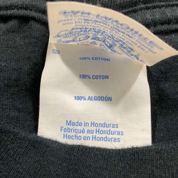 Port & Company “Annoyed Kitty” Graphic T-Shirt  Black Size Large Humorous witty - Picture 5 of 6